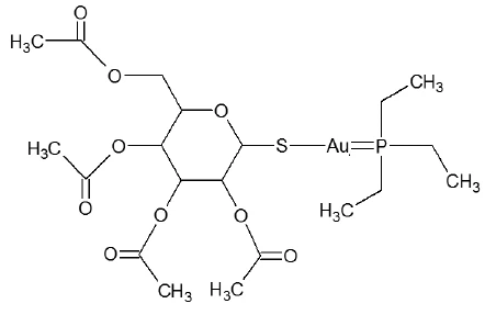Auranofin molecular formula