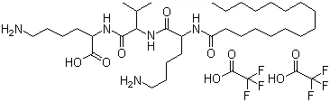 Palmitoyl Tripeptide-5 structure Palmitoyl Tripeptide-5 structure